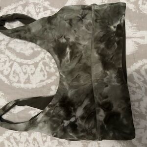 lululemon athletica Gray Tie-Dye Top